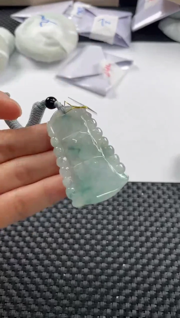 颈饰未镶嵌翡翠7778 竹节