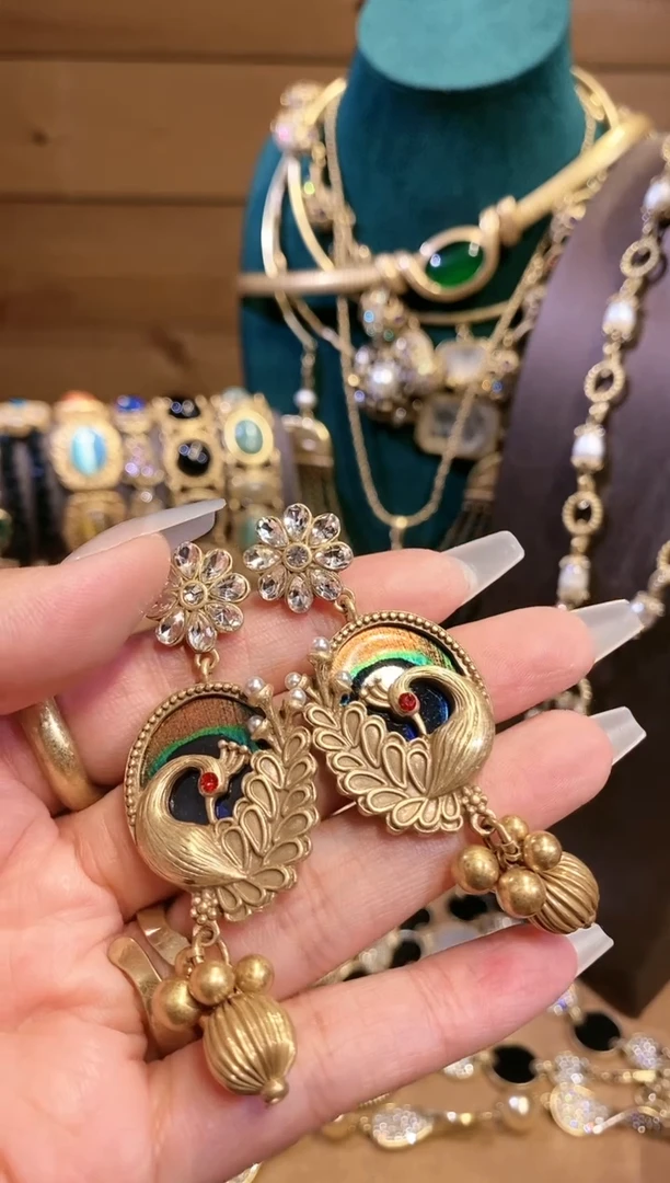 铜合金925银无时尚经典中古饰品