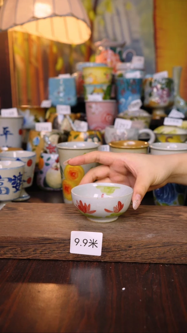 摆件泥垚手作 景德镇手工手绘器物