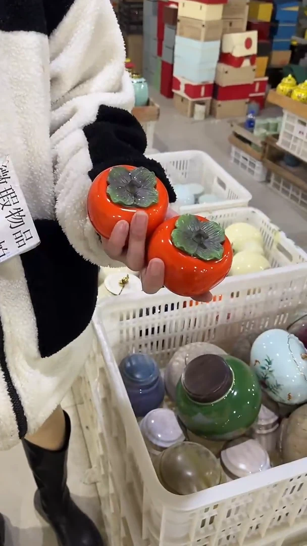 【闪购商品】摆件陶瓷茶叶罐密封罐