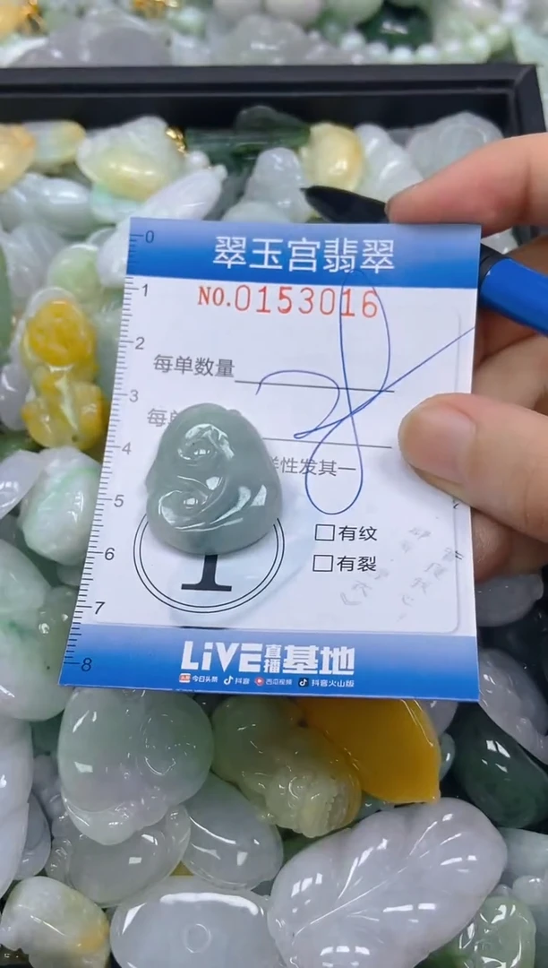 翡翠未镶嵌颈饰闪购0153016
