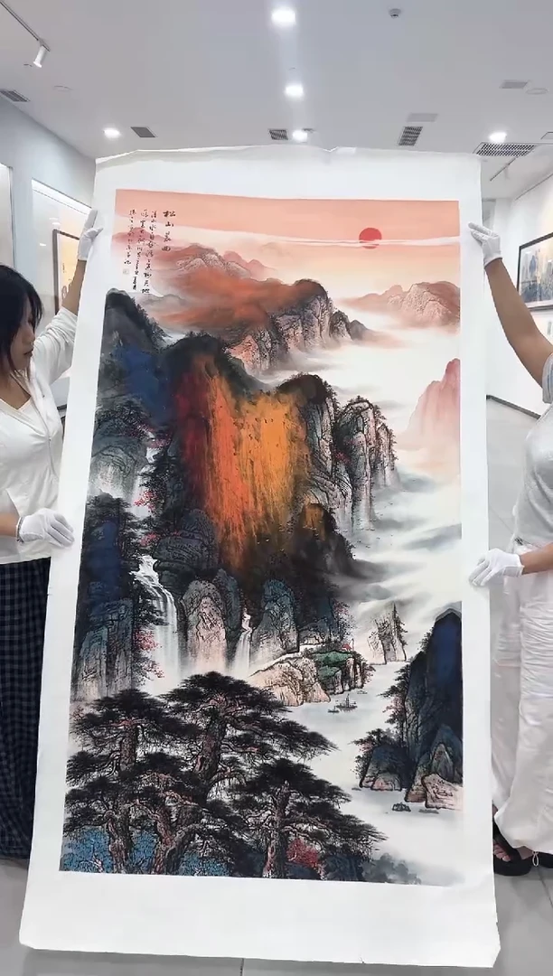 国画墨宝轩张德金老师福利字画9