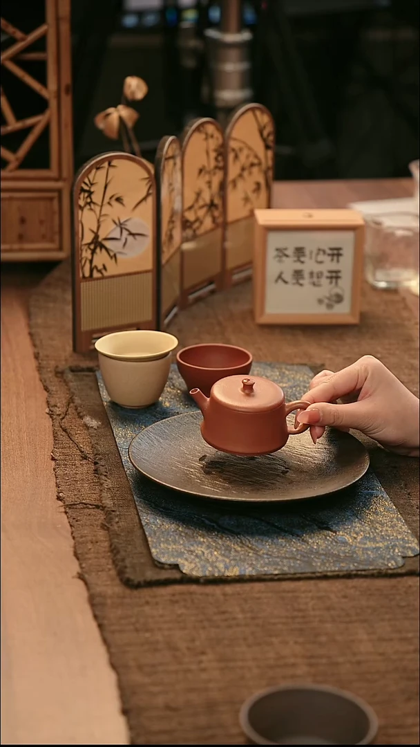 茶壶紫砂宜兴原矿紫砂壶   柱瓢薄胎
