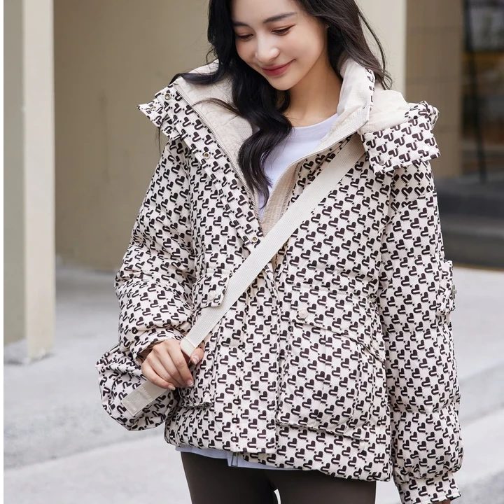 小香风加绒加厚蓝色短款上衣外套