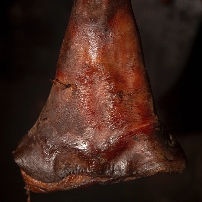 【非遗工艺】腊猪脚城口老腊肉小火慢炕精品腊猪脚城口地标美食