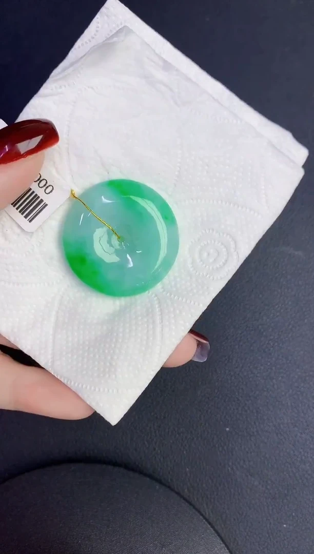 颈饰未镶嵌翡翠缅甸天然翡翠a货