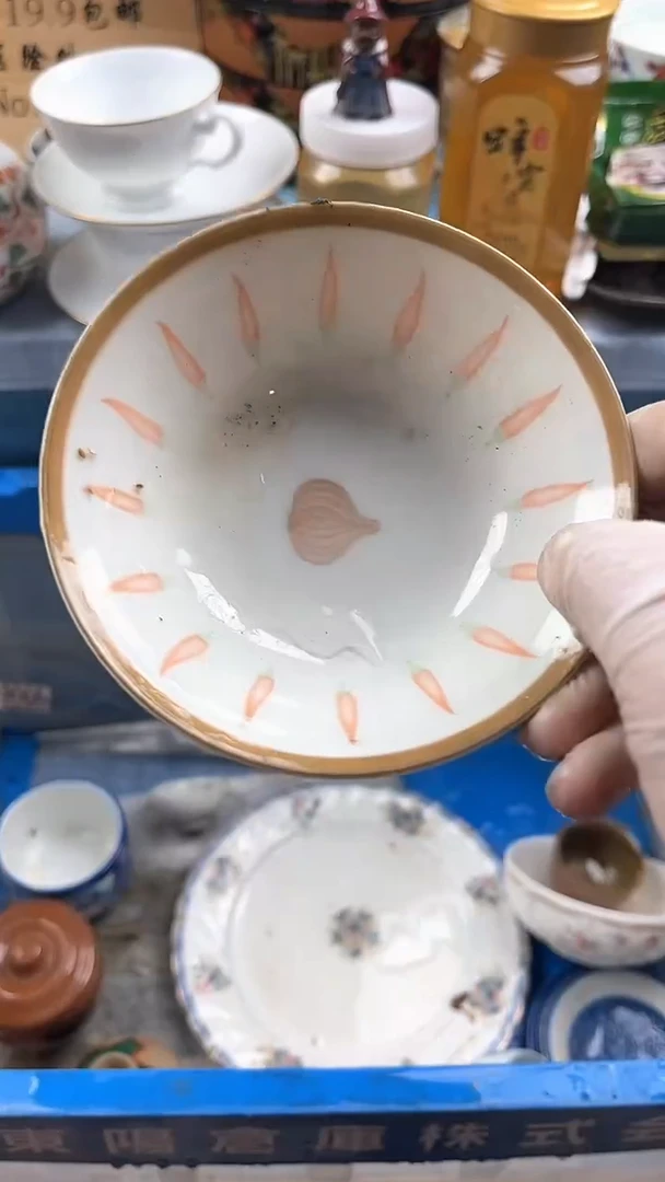 瓷片腊***丘英歌瓷器满19.9包邮