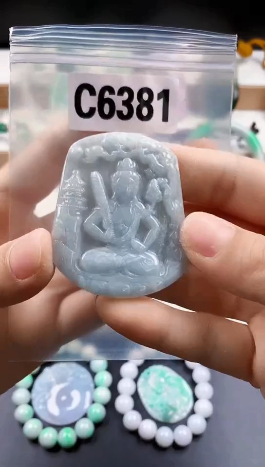 颈饰未镶嵌翡翠天然翡翠吊坠挂件