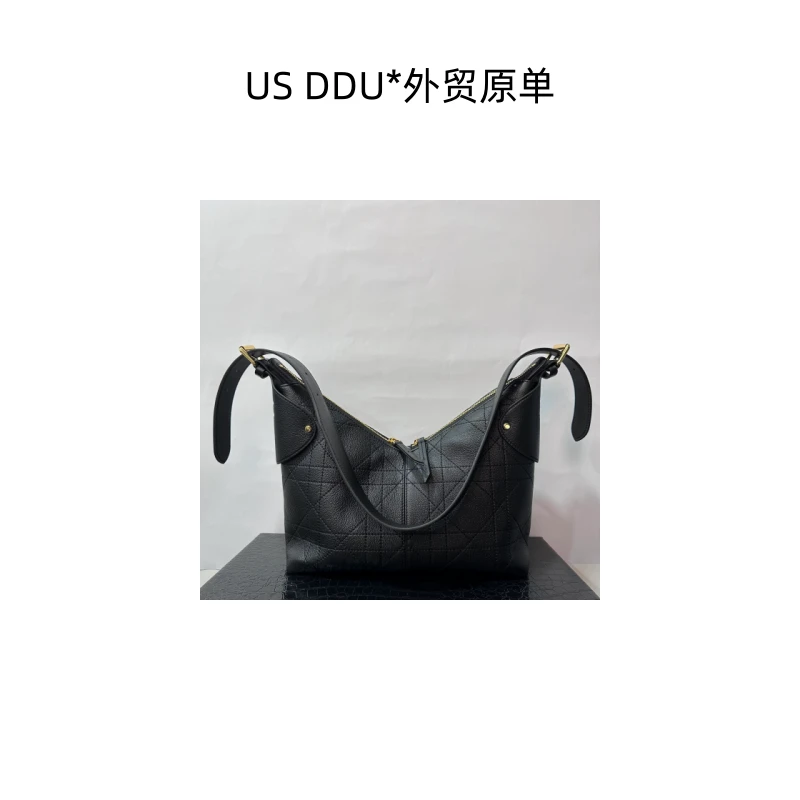 雕 黑色腋下旅行袋手提单肩包3819/S008