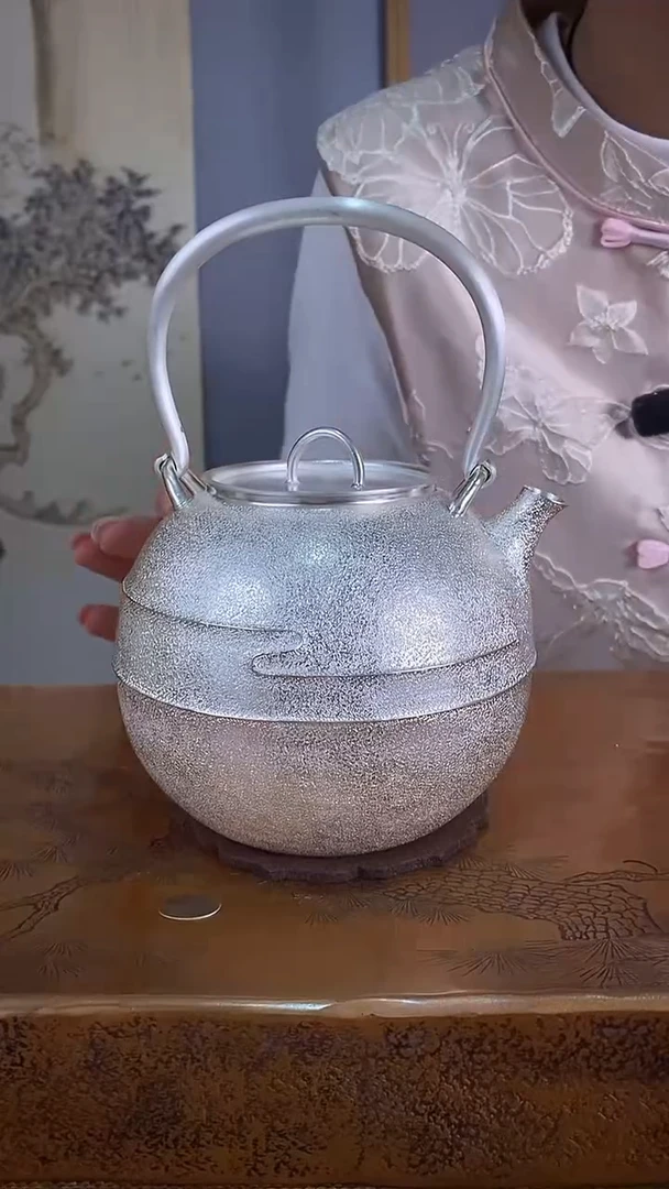 不二银工云烟烧水壶