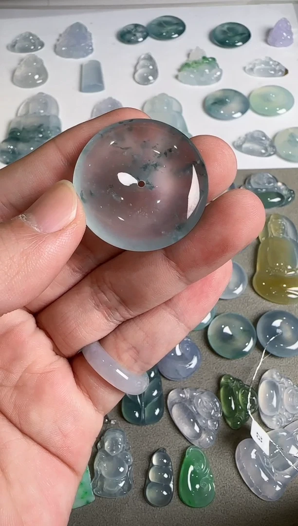 吊坠(不含链)未镶嵌翡翠33.7-7.1