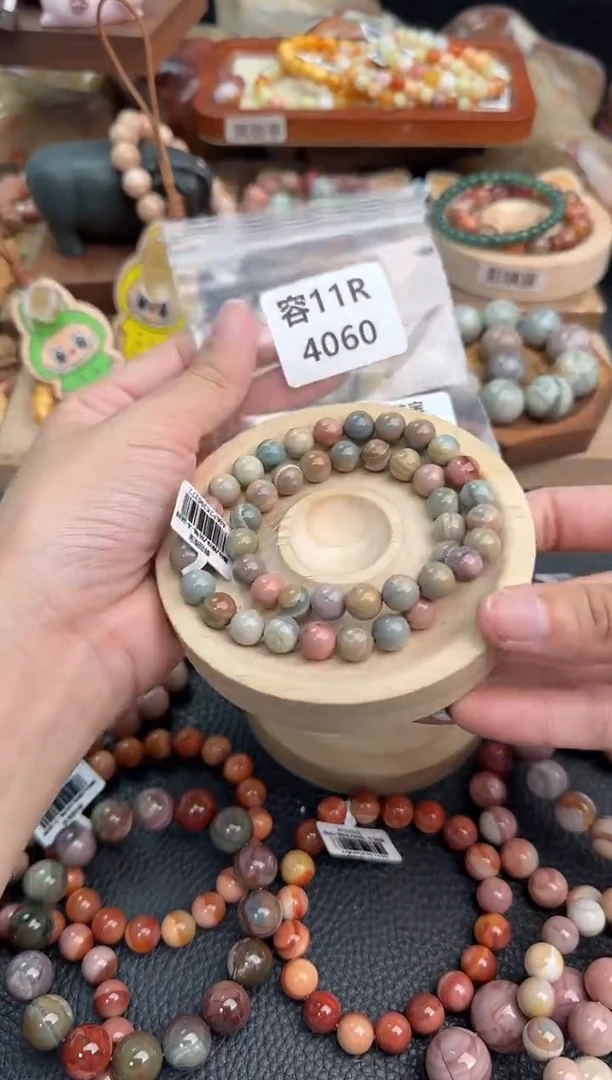 石英质玉手链未镶嵌木****可11R4060