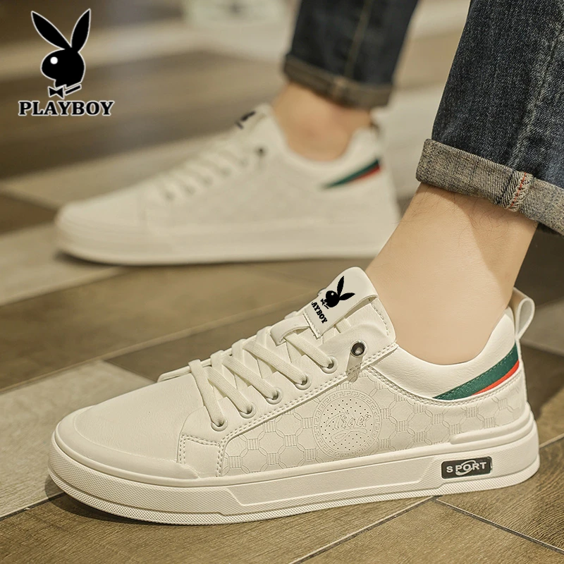 花花公子男鞋2025新款冬季保暖潮牌百搭休闲板鞋韩版痞帅运动潮鞋