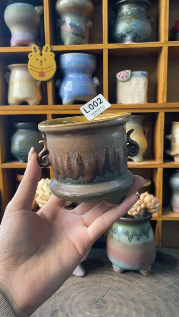 002内口7【多肉花盆多肉盆】