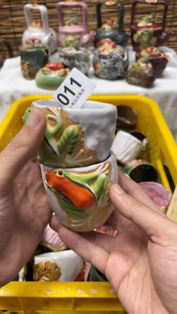 【闪购商品】杯011精美粗陶手工柴烧