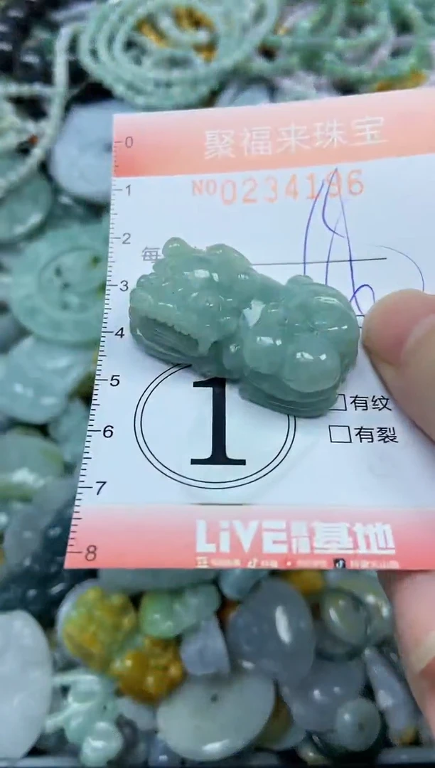 未镶嵌挂件翡翠闪购0234196