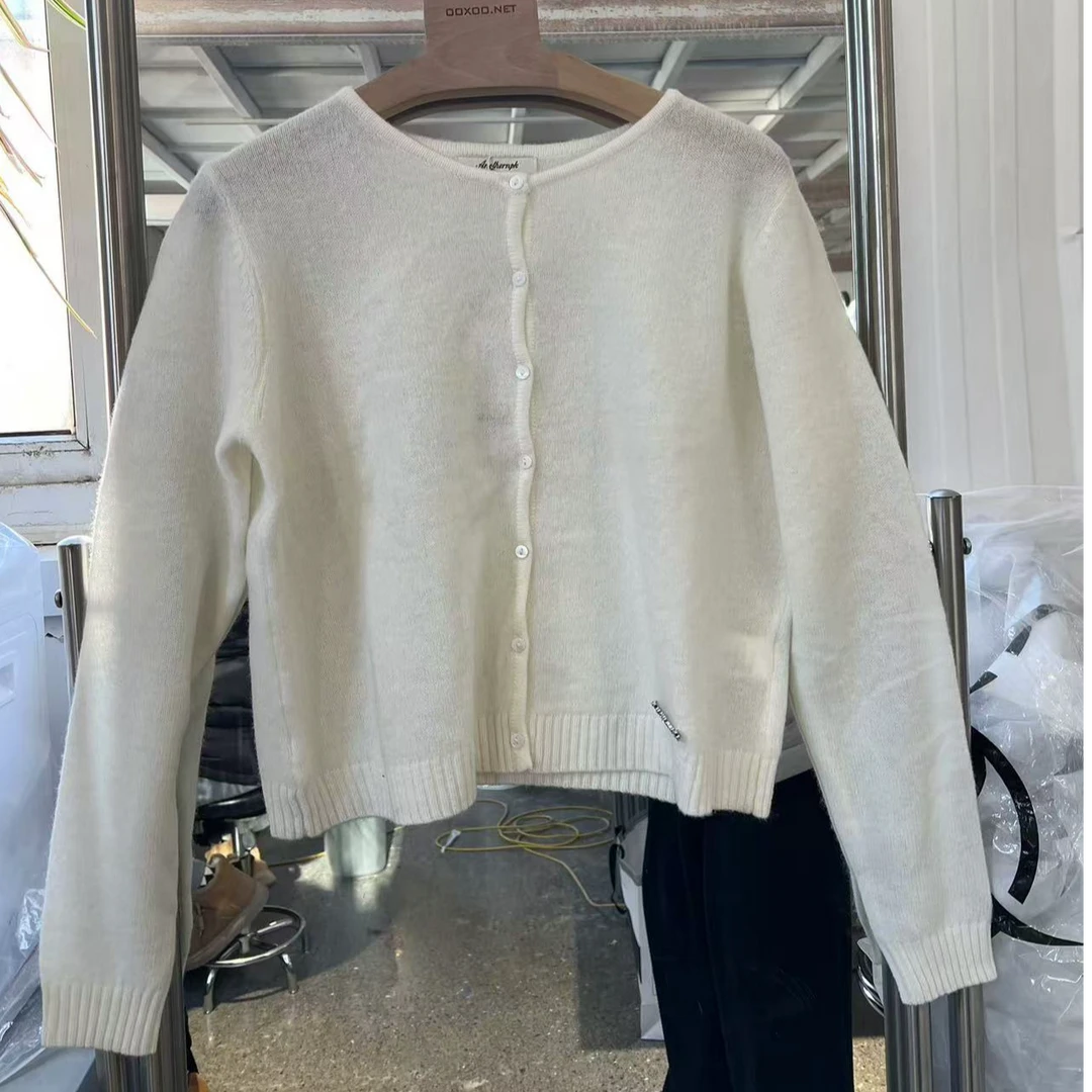 【113#门店新品】净版开衫针织衫AD143I8667