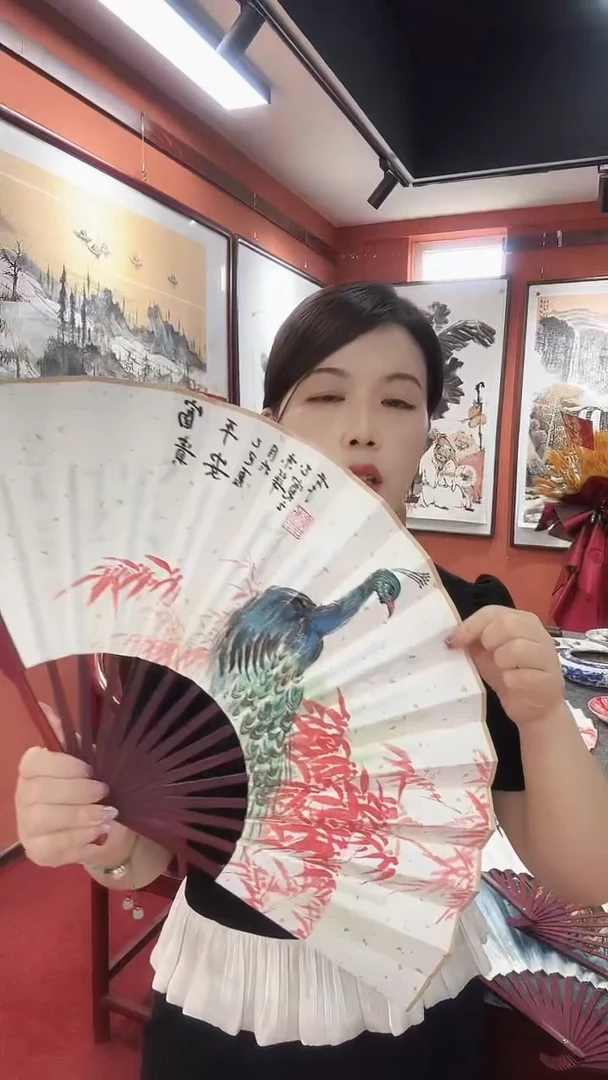 国画朱路军/国画/扇面