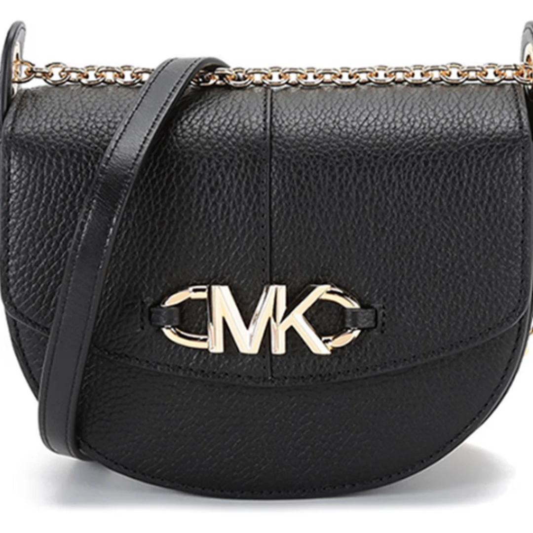 未使用 MICHAEL KORS/迈克高仕 牛皮革手提单肩斜挎包马鞍包