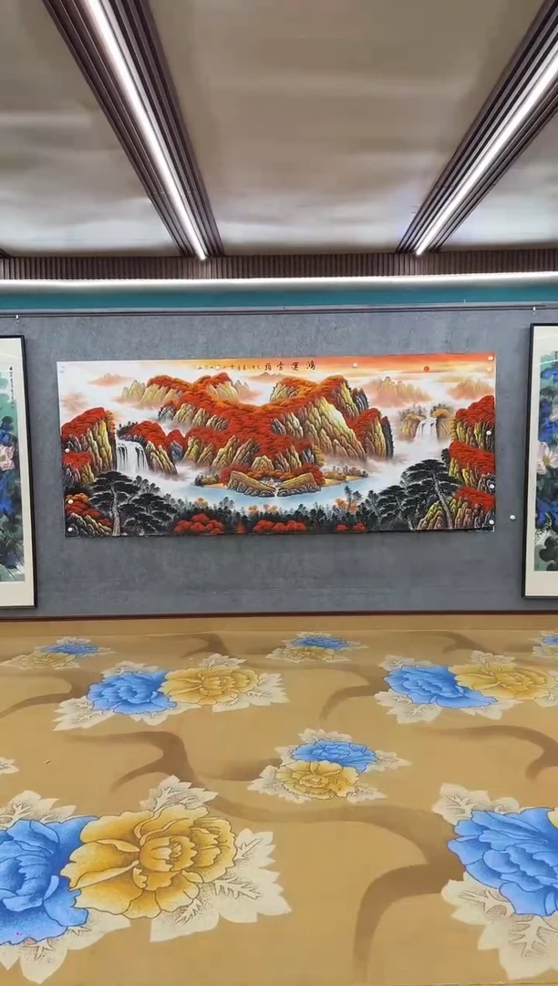 绘画DC 刘雪红-大丈二-山水国画