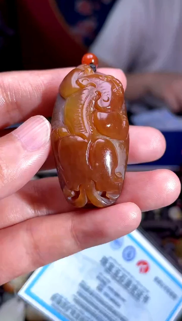 和田玉未镶嵌挂件1