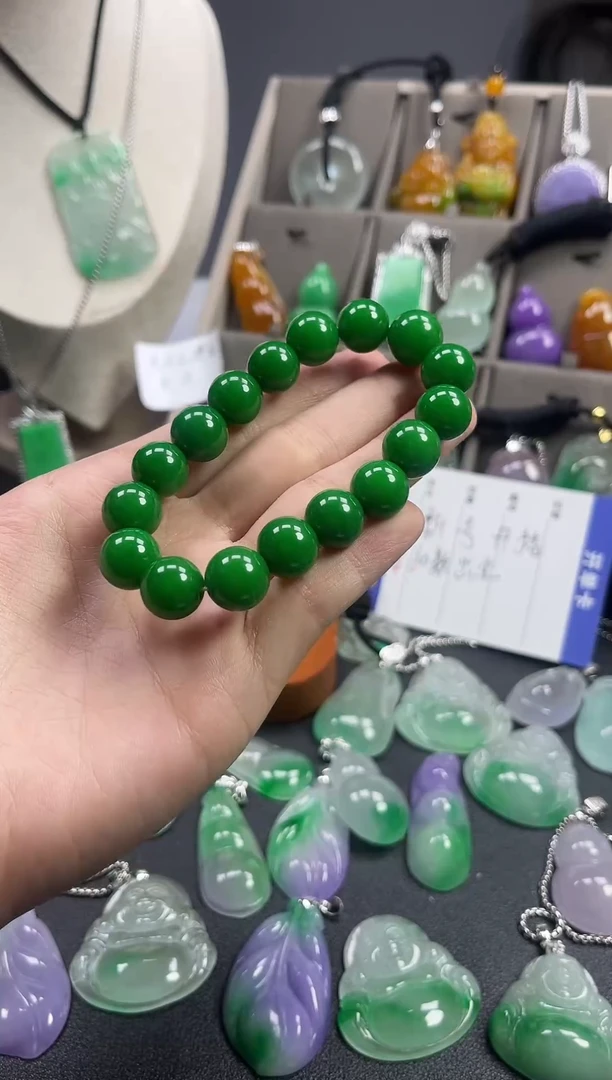 颈饰未镶嵌翡翠  所见即所得 一图一物