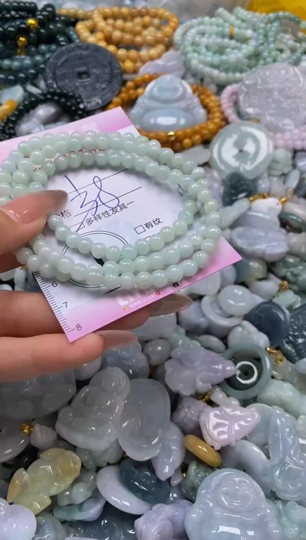 翡翠未镶嵌颈饰闪购0009186多样性发其一