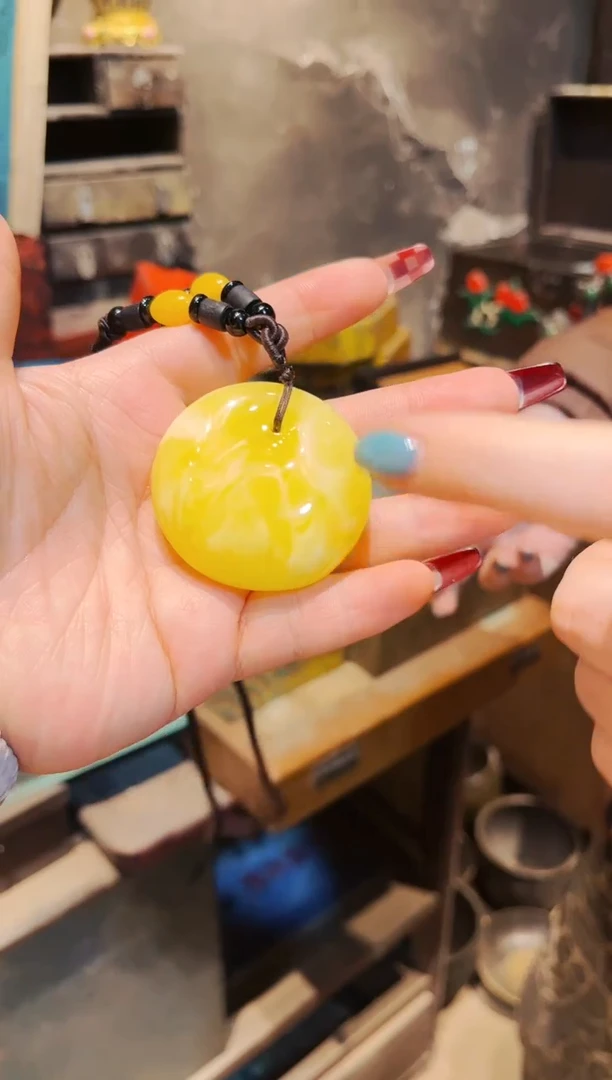 【闪购商品】蜜蜡颈饰未镶嵌七妹专属精品专属链C5654