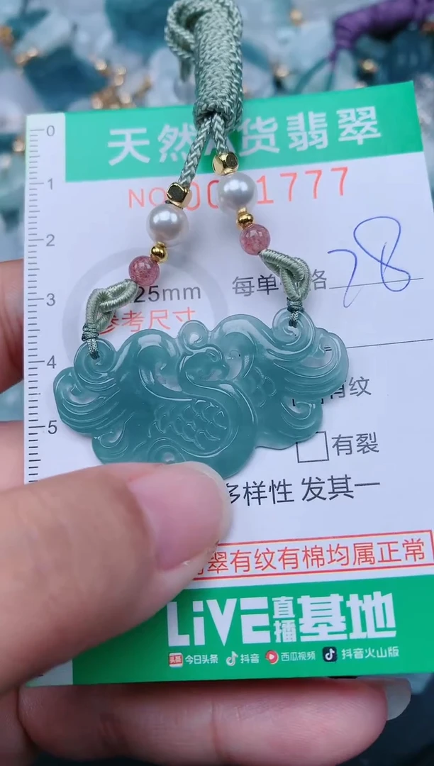 颈饰未镶嵌翡翠.0001777