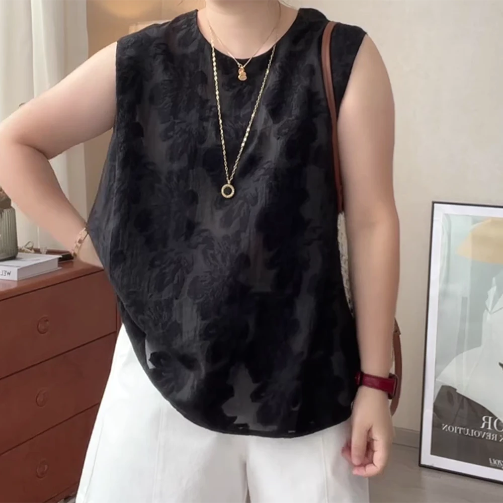 【女王洛克】韩版慵懒风气质减龄显瘦蕾丝衬衫洋气衣服女C5652