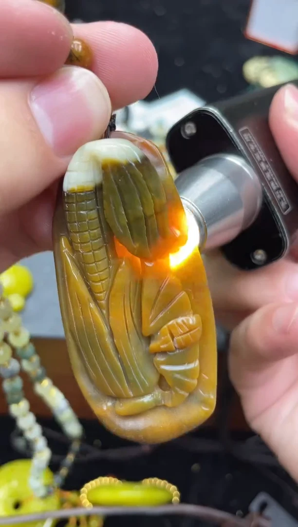 未镶嵌岫玉吊坠·多样性发货*拍一发一