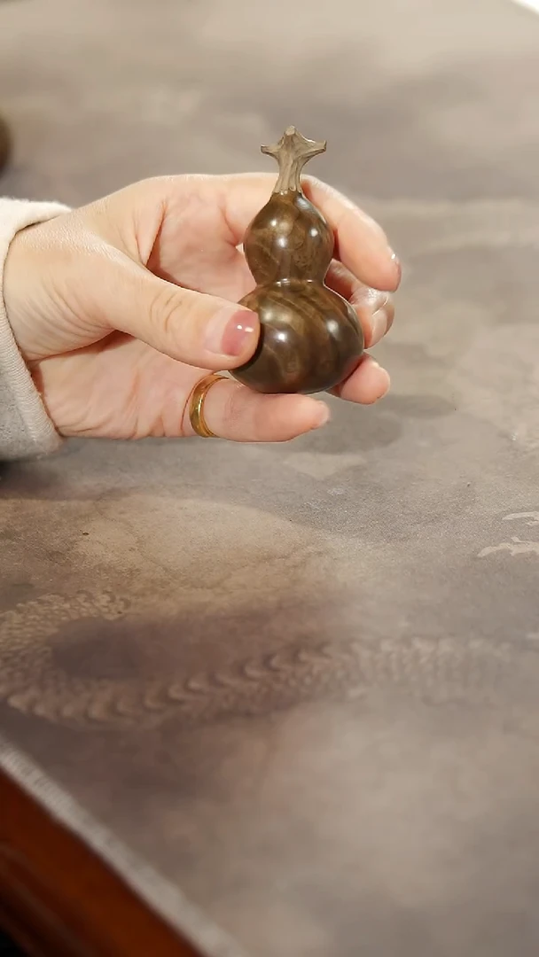 金丝楠手作款把玩葫芦