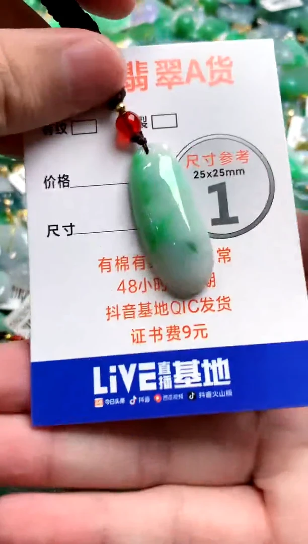 颈饰未镶嵌翡翠25100452