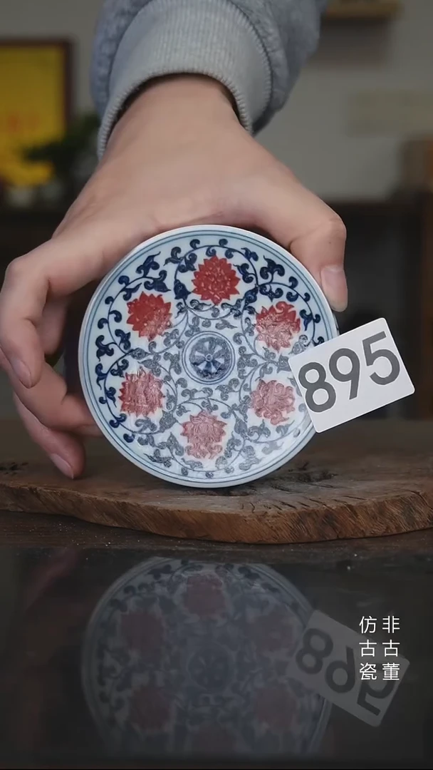 景德镇手工手绘陶瓷微瑕