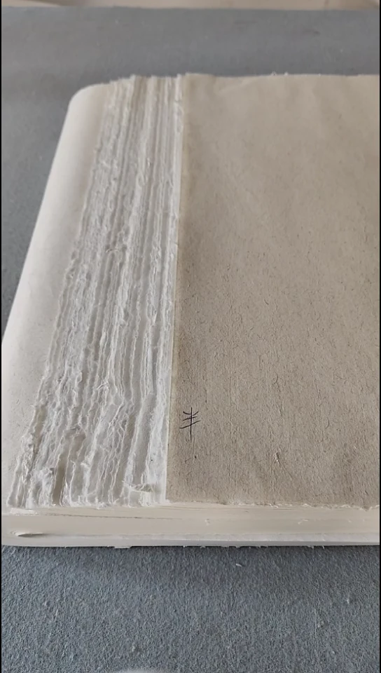 40*152纯手工丈二边边半生熟50张