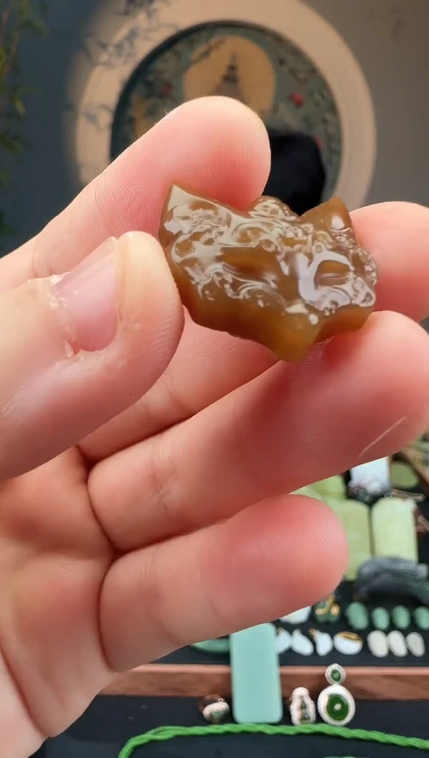 颈饰未镶嵌和田玉和田玉