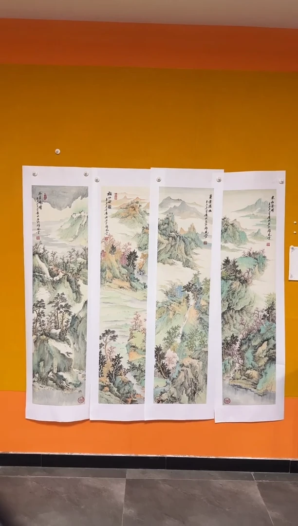 国画雄风堂书画作品