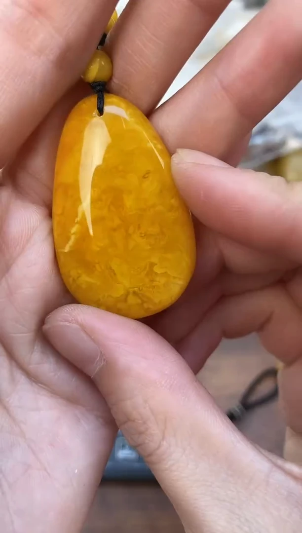 裸石琥珀未镶嵌天然琥珀蜜蜡