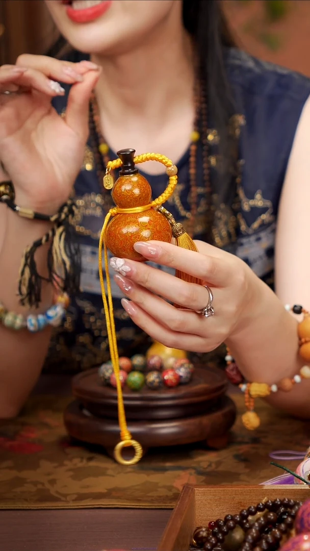 277易林大漆开口小葫芦---168