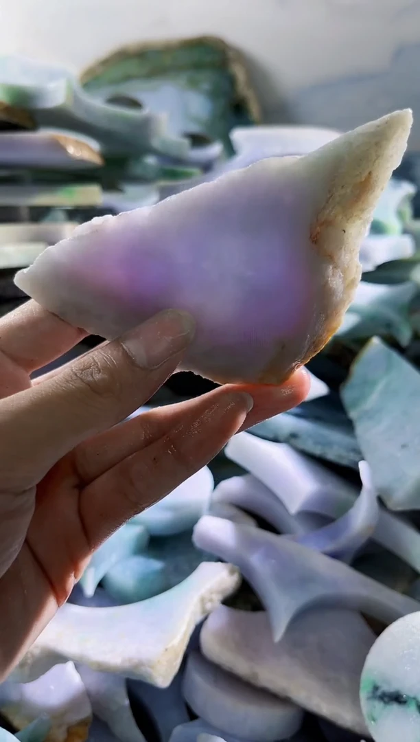 翡翠裸石缅甸翡翠A货陈3279
