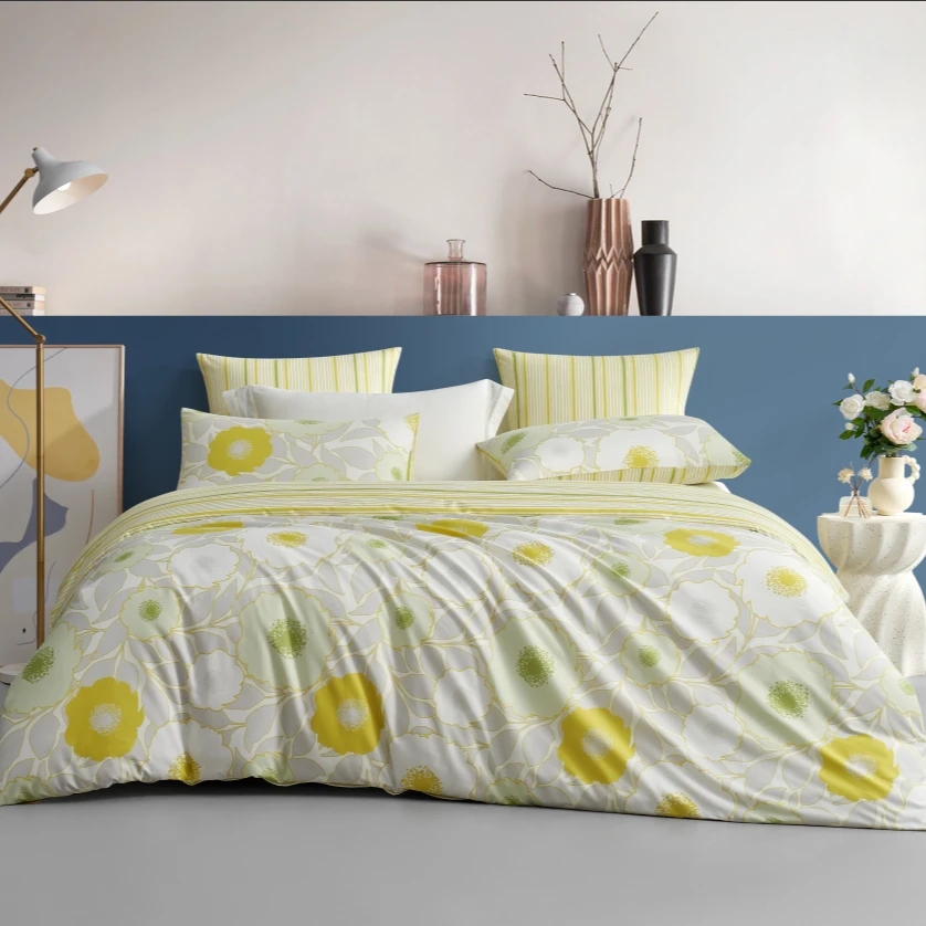 【恐龙严选】恐龙 全棉印花 新款 花卉 四件套 亲肤床品柔软 2281