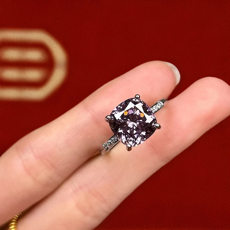 意大利GD-奢华气质轻奢梦幻彩色戒指508