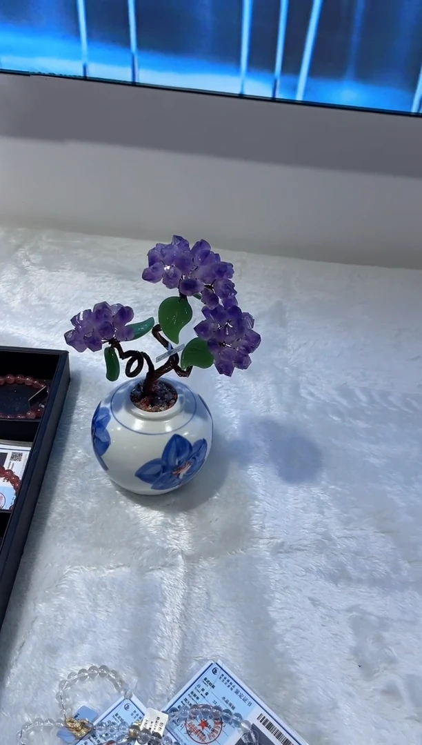 【闪购商品】水晶花盆未镶嵌花盆