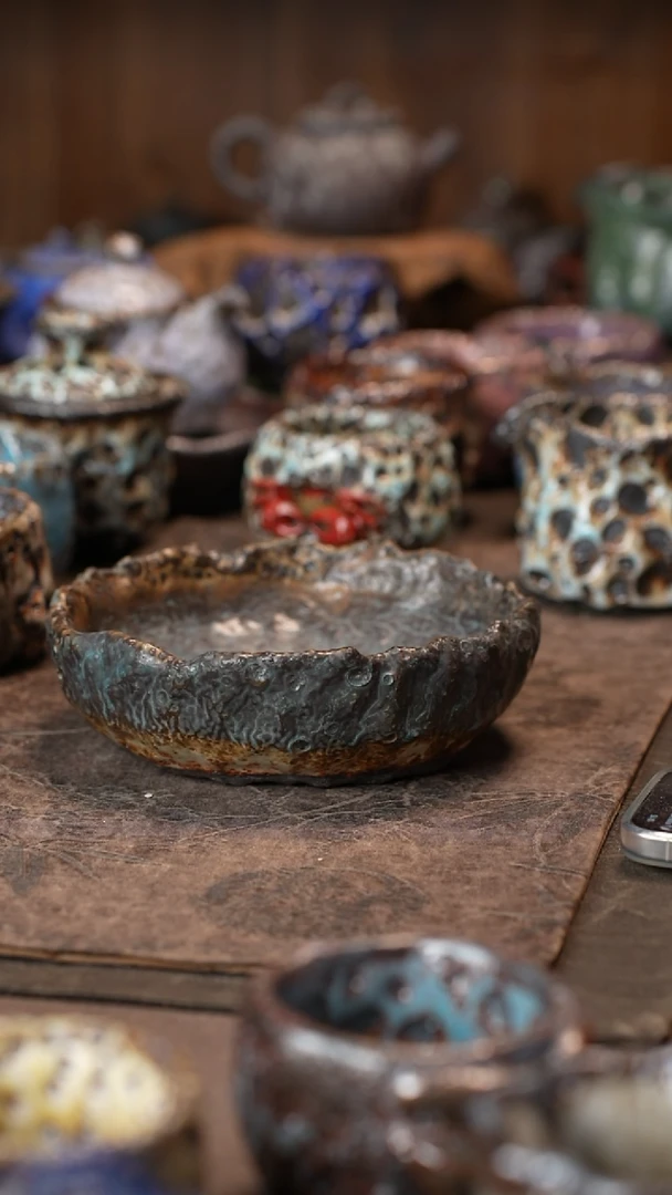 【闪购商品】景德镇柴烧志野杯