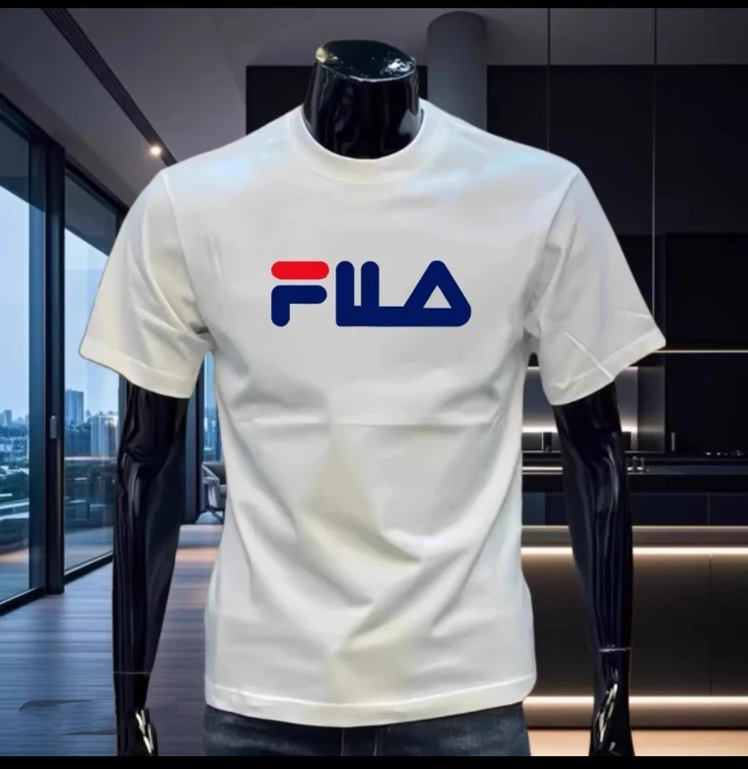 【X】斐家短袖 前胸大图新款时尚 男女同款 {发正标}