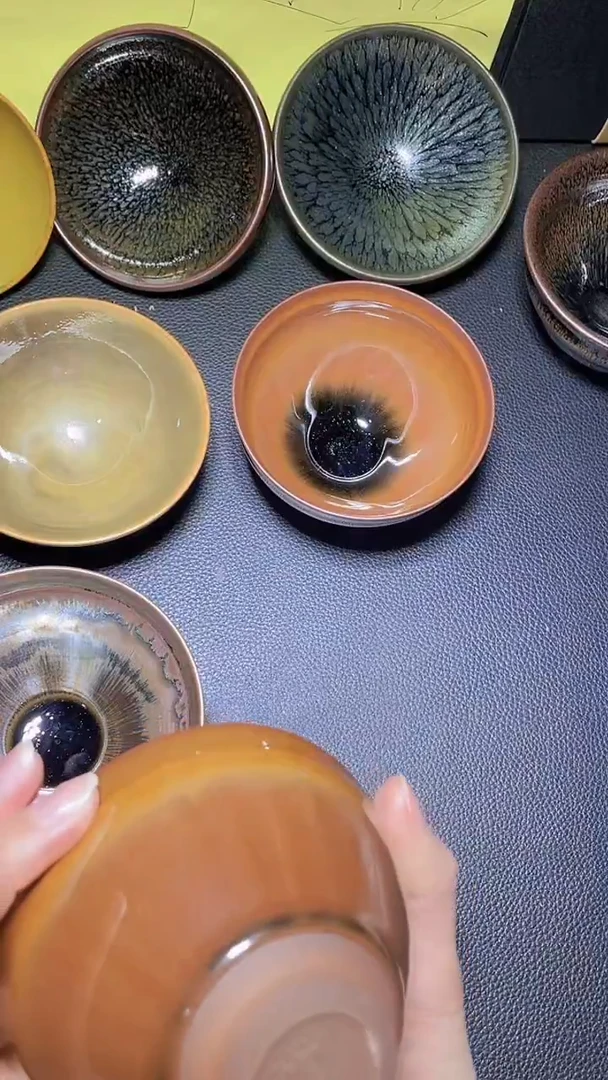 茶盏建窑建盏 高端主人杯