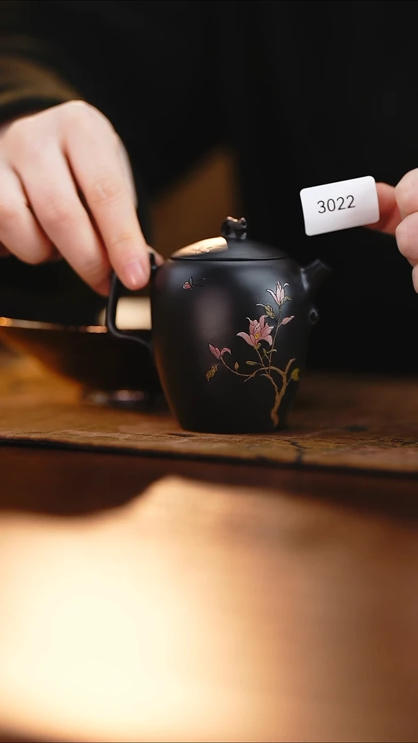 雲梦茶器紫陶茶壶3022