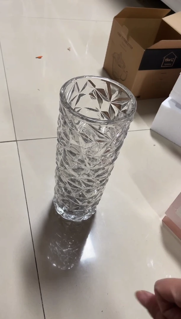 有机玻璃直筒花瓶