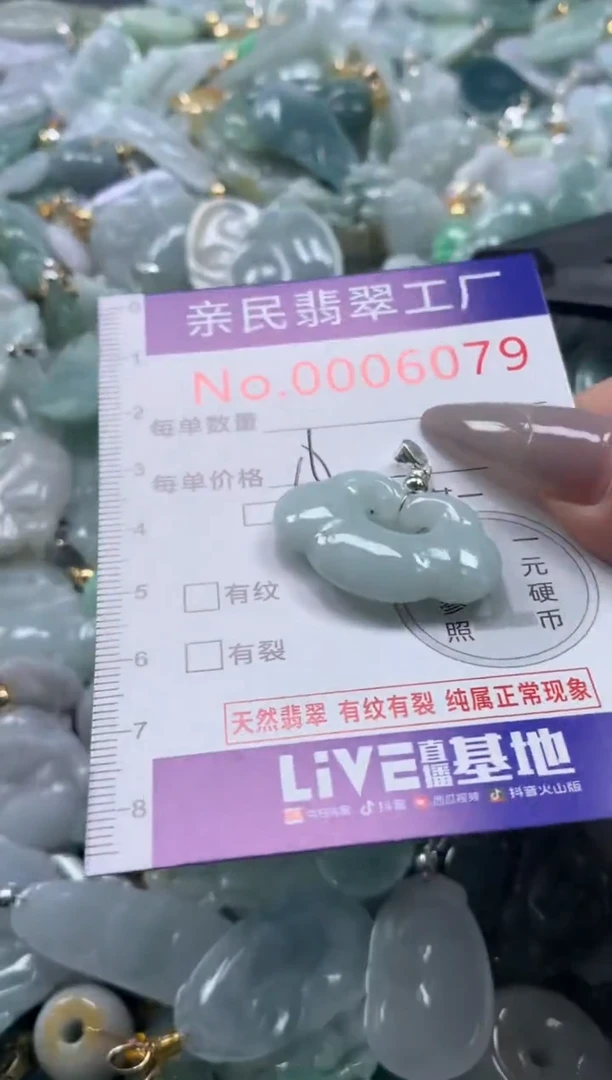 颈饰未镶嵌翡翠6079