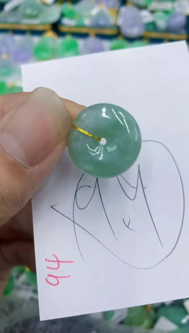 翡翠未镶嵌颈饰11111111111